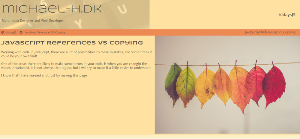 Screenshot of project 14